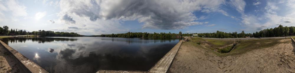 Adirondack Lake Dam | Adirondacks, USA