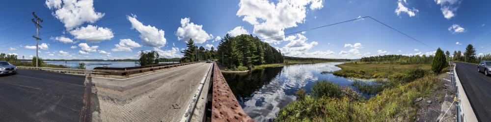 Raquette Lake South Inlet Bridge South | Adirondacks, USA