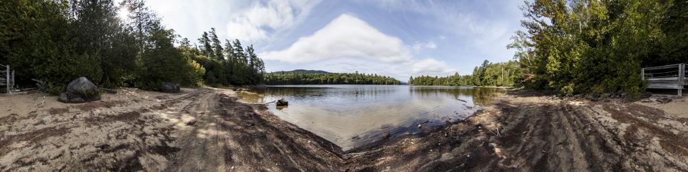 SUNY - ESF Adirondack Interpretive Center Rich Lake Shore | Adirondacks ...