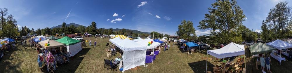 Wilmington Festival Of Colors Vender Area Adirondacks USA   Flat 