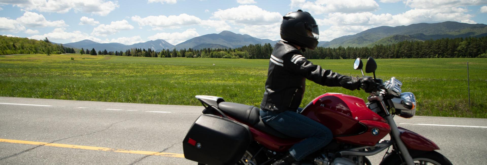 Plenty of Peaks Motorcycle Trail Adirondacks, USA